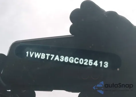 2016 Volkswagen Passat 1.8T Se z USA, uszkodzony, nr VIN 1VWBT7A36GC025413